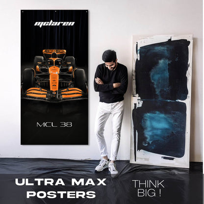 McLaren MCL38 - Ultra Max Poster