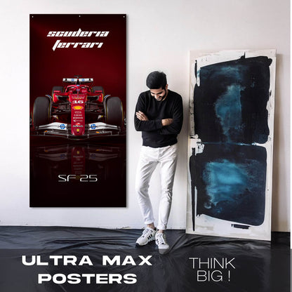 F1 Scuderia Ferrari SF25 - Ultra Max Poster