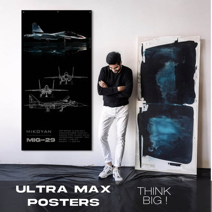 Fighter Jet MIG29 - Ultra Max Poster