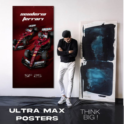 F1 Ferrari Twins - Ultra Max Poster