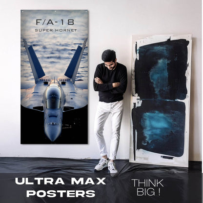 Fighter Jet F18/A - Ultra Max Poster