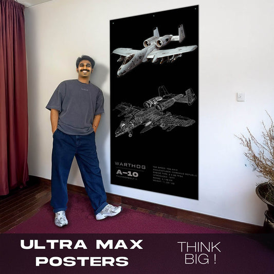 Fighter Jet A-10 - Ultra Max Poster