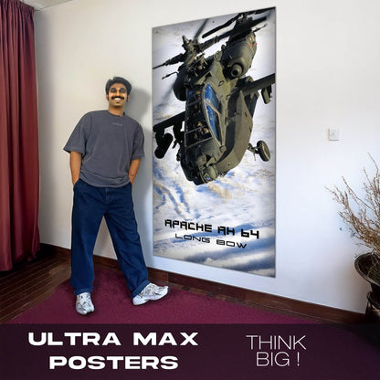 Apache AH64 - Ultra Max Poster