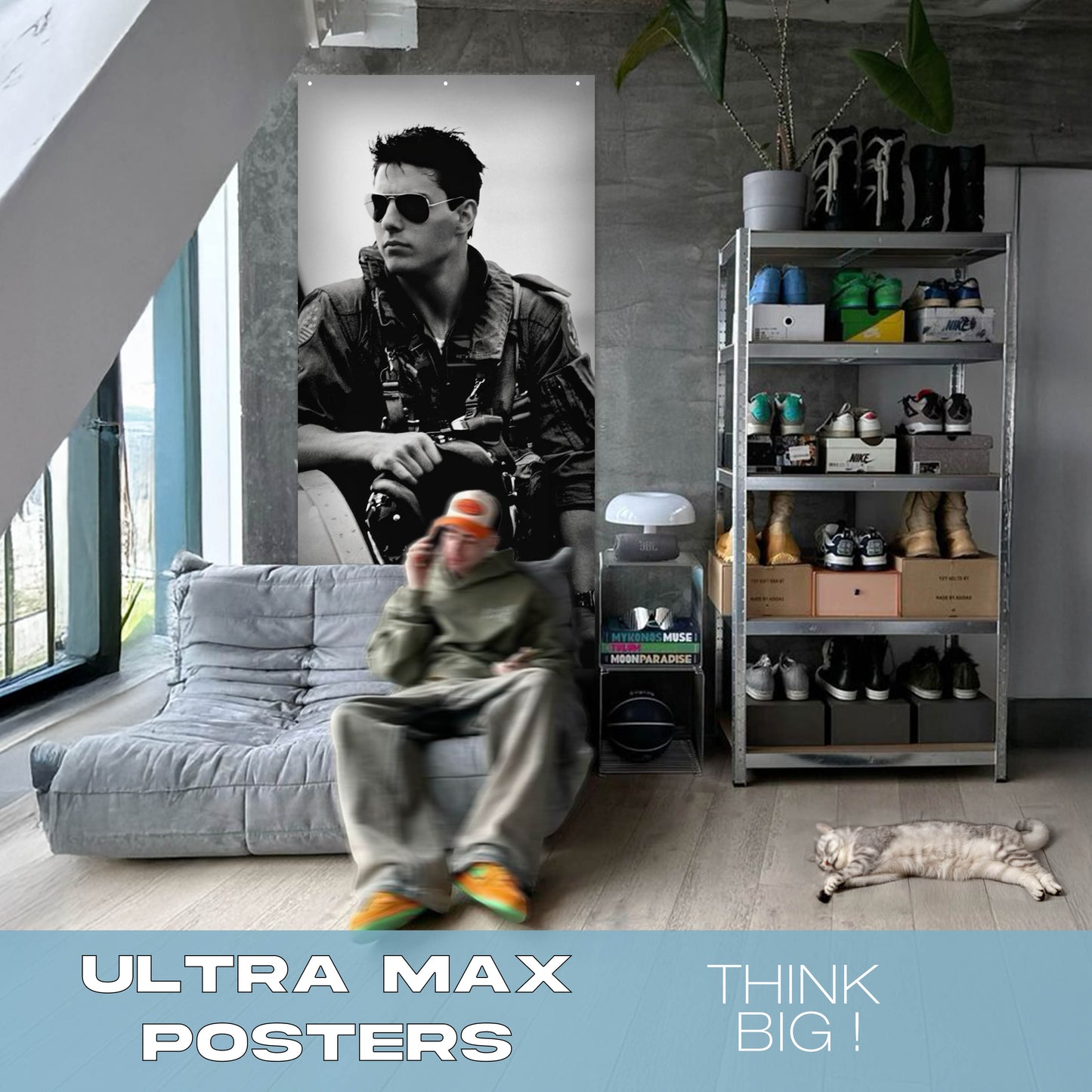 Topgun Classic Pose - Ultra Max Poster