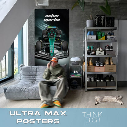 F1 Aston Martin AMR24 - Ultra Max Poster