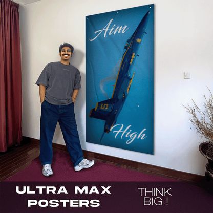 Aim High Blue angel- Ultra Max Poster