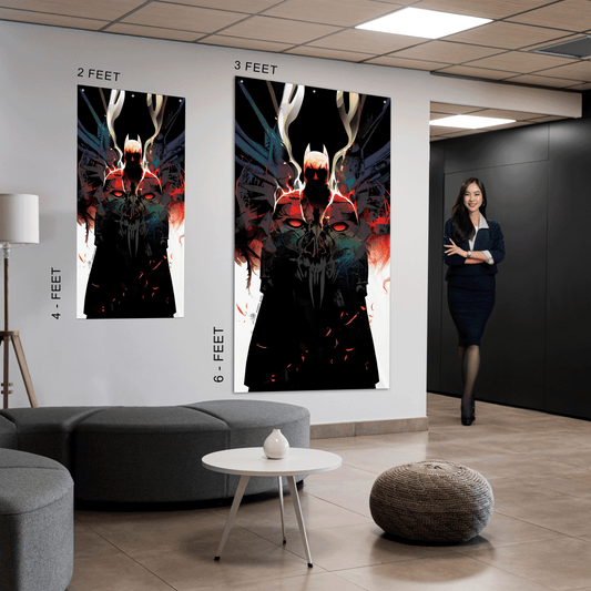 Batman DC illustration - Ultra Max Poster