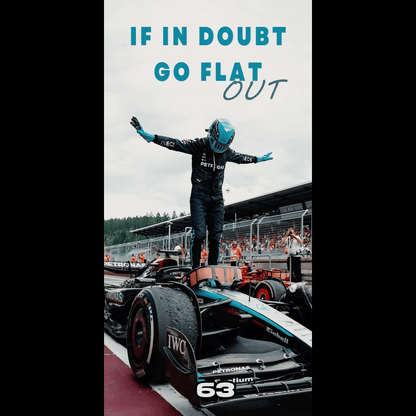 F1 Quote-If in Doubt - Ultra Max Poster