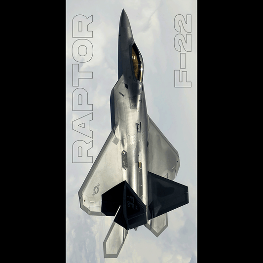 Fighter Jet F22 Raptor - Ultra Max Poster
