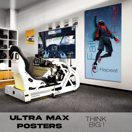 Fall Rise Repeat Spiderman - Ultra Max Poster