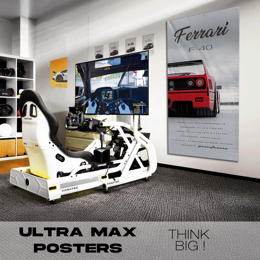 Ferrari F40 - Ultra Max Poster