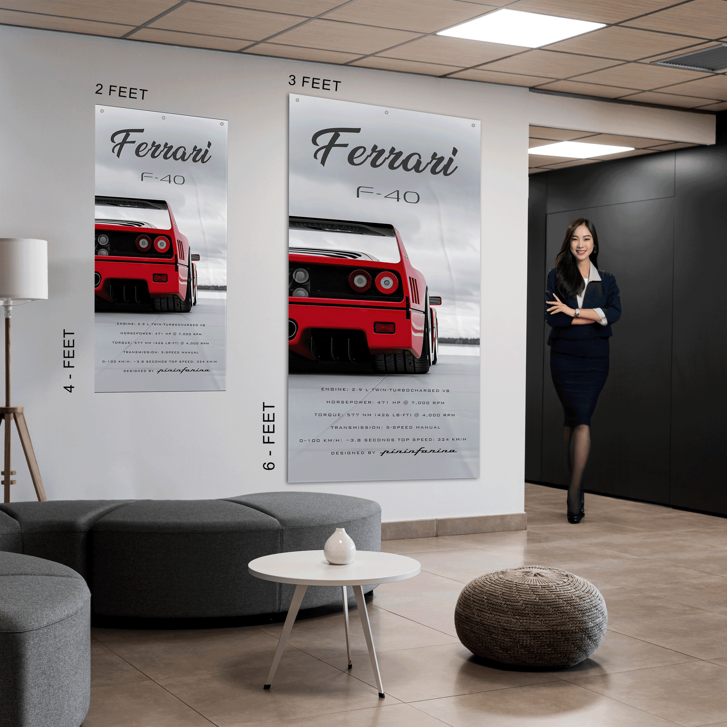 Ferrari F40 - Ultra Max Poster