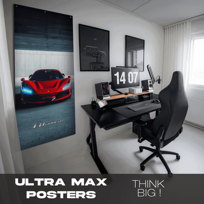 Ferrari F8 - Ultra Max Poster