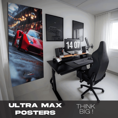 Ferrari 488 - Ultra Max Poster