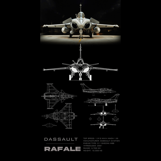 Fighter Jet Rafale - Ultra Max Poster