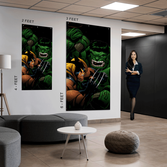 Hulk vs Wolverine - Ultra Max Poster (Copy)