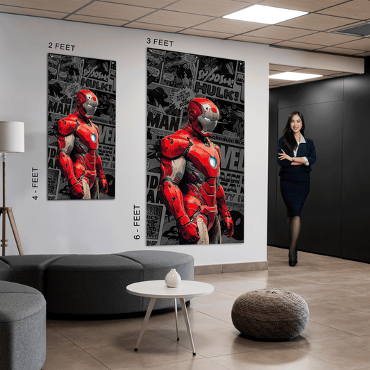Ironman Comic  - Ultra Max Poster