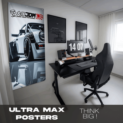 JDM Porsche Osank Kanjo - Ultra Max Poster