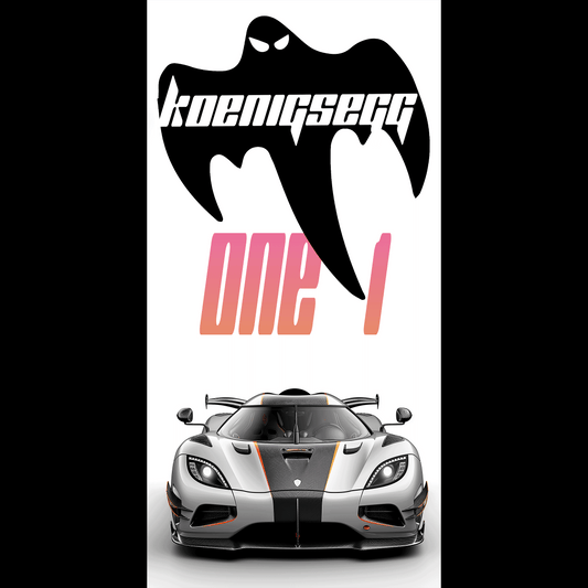 Koenigsegg One- Ultra Max Poster