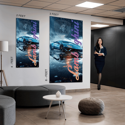 Lamborghini Grey - Ultra Max Poster