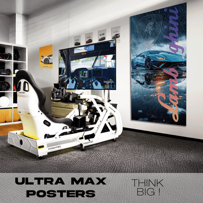 Lamborghini Grey - Ultra Max Poster