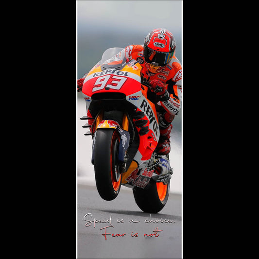 Speed is a choice - Long Poster