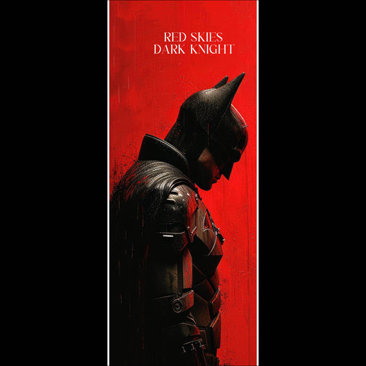 Batman Red - Long Poster
