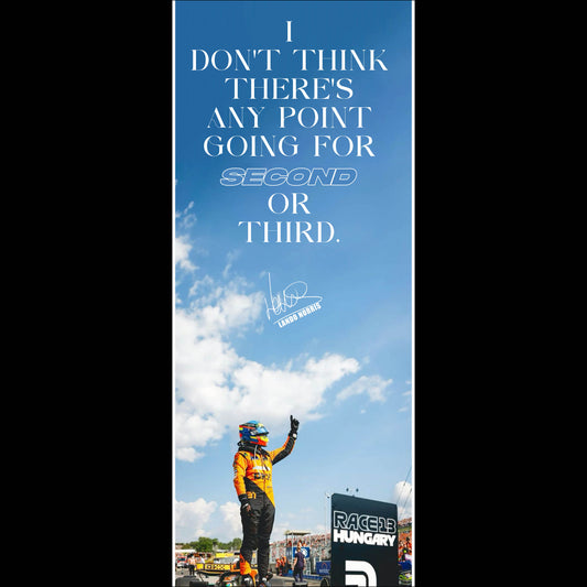 Lando norris - Long Poster