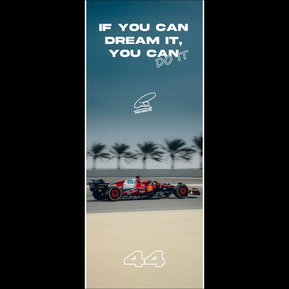 If u can dream it u can do it LEWIS V2 - Long Poster