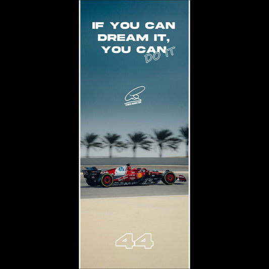 If u can dream it u can do it LEWIS V2 - Long Poster