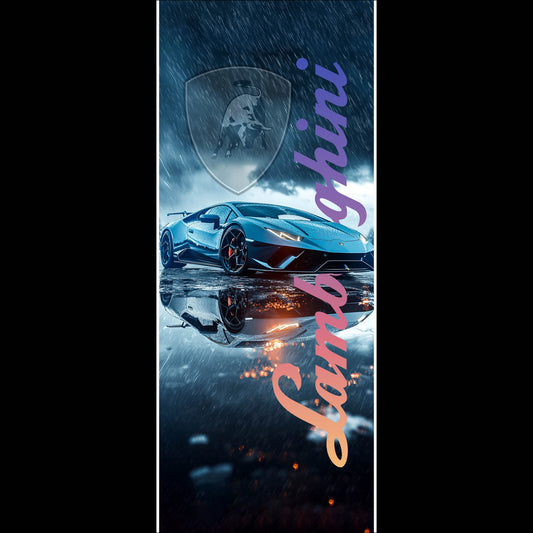 Lamborghini Grey - Long Poster
