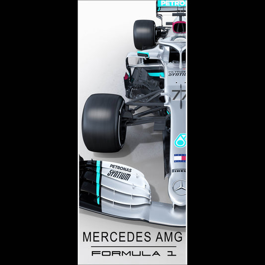 F1 Mercedez Petronas - Long Poster