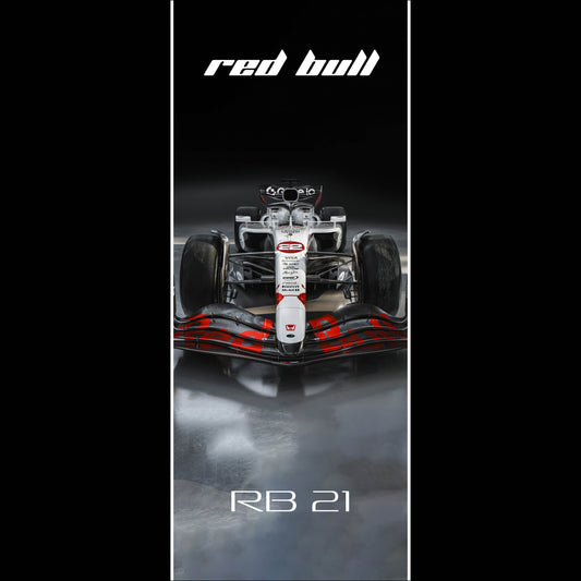 F1 Red Bull RB21 #22- Long Poster