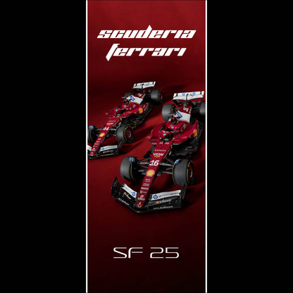 F1 Ferrari Twins - Long Poster