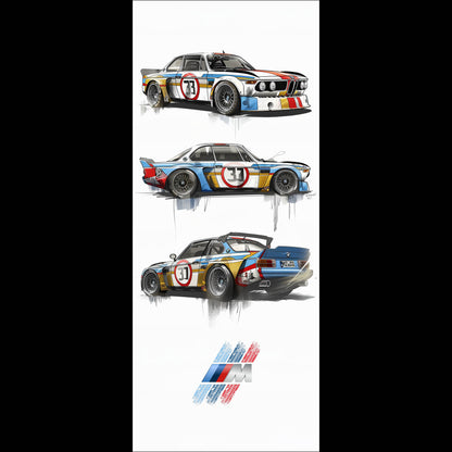 BMW 3.0  Racer - Long Poster