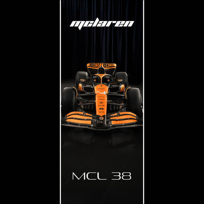 McLaren MCL38 - Long Poster