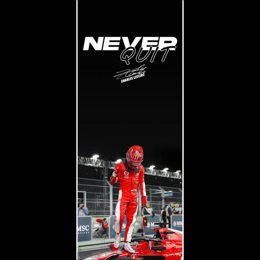 Charles Leclerc - Long Poster