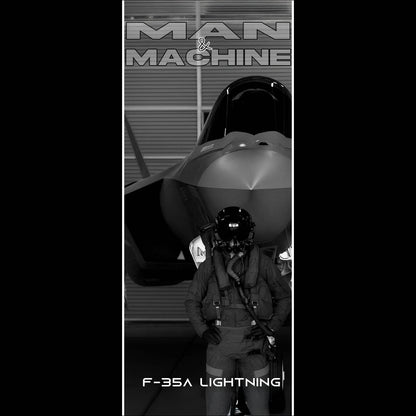 F35A Lightning - Long Poster