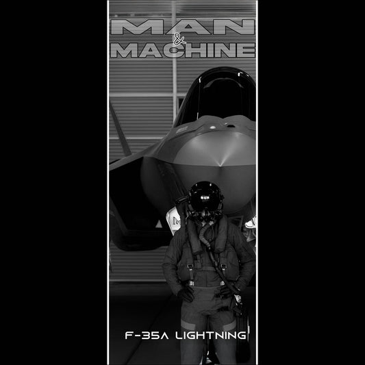 F35A Lightning - Long Poster