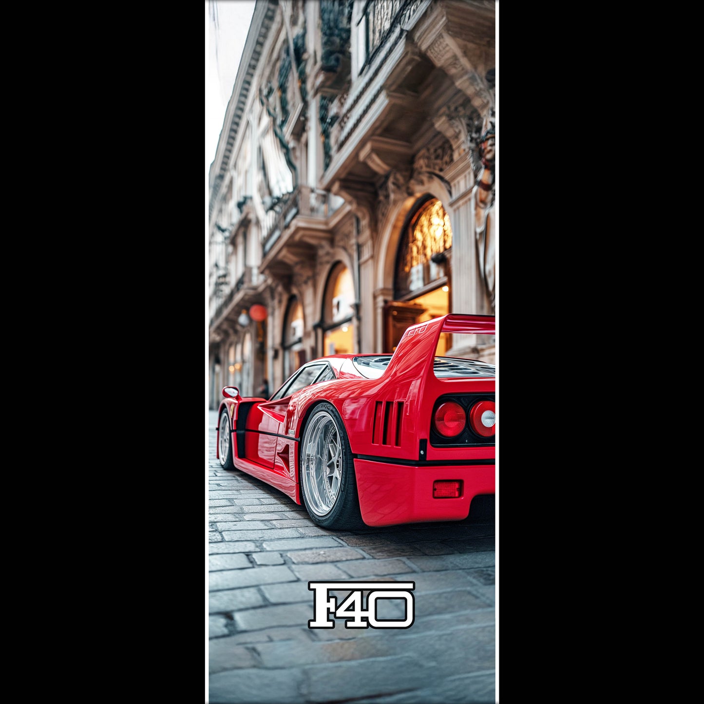 F40 Beauty - Long Poster