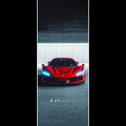 Ferrari F8 - Long Poster