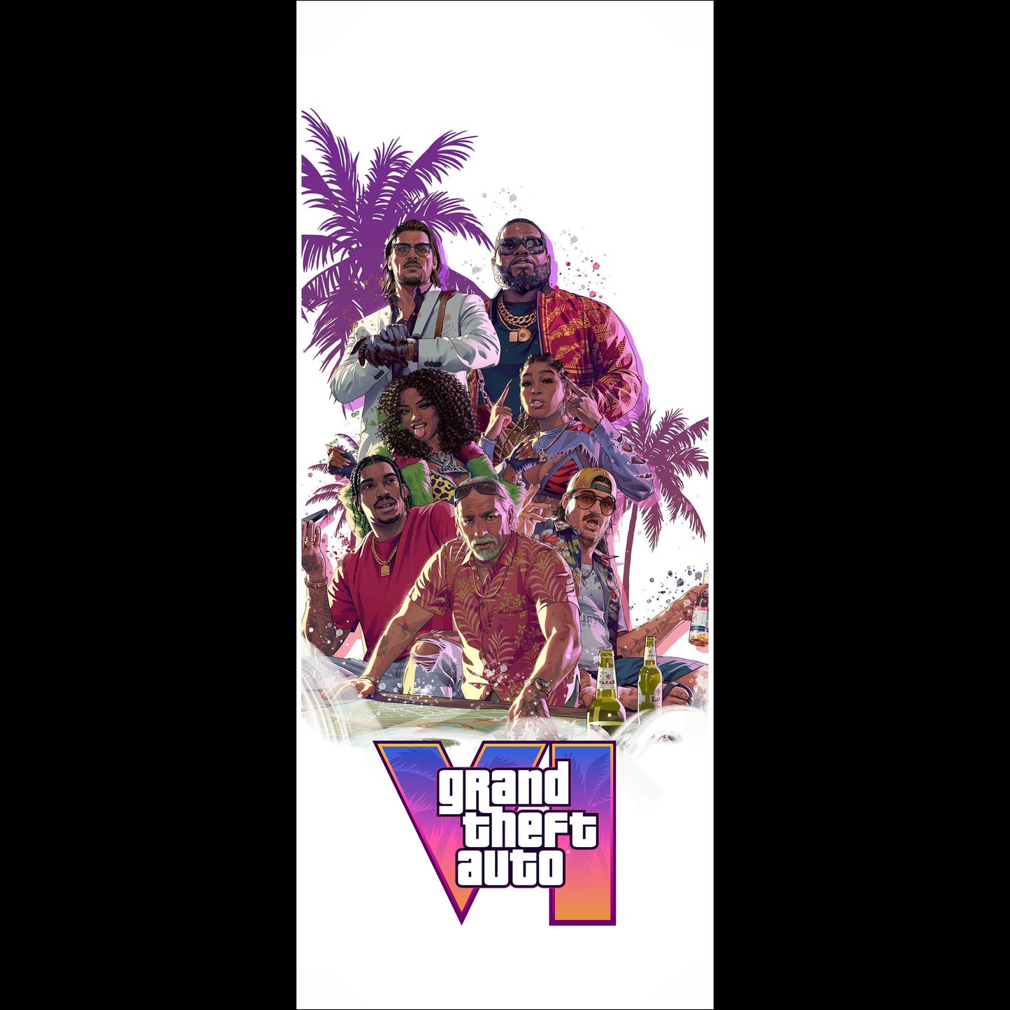 GTA 6 Game- Long Poster