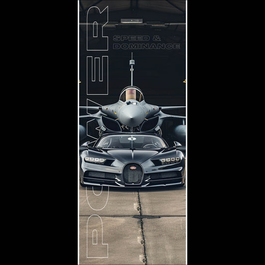 Rafalle Jet Bugatti - Long Poster