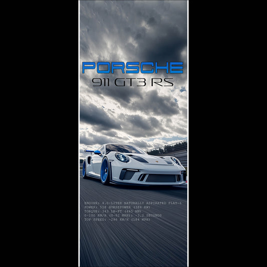 Porsche 911 GT3 RS - Long Poster