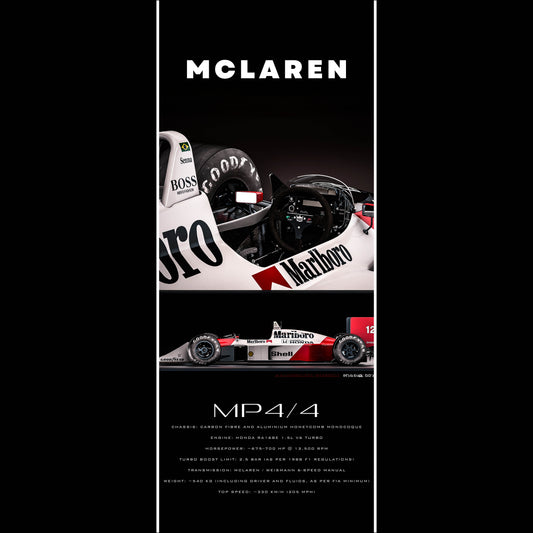 McLaren Mp4 Cockpit - Long Poster