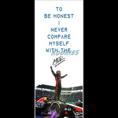 Max Verstappen - Long Poster