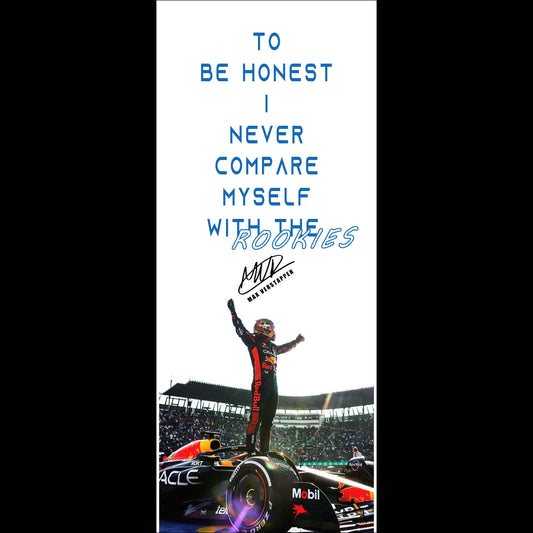 Max Verstappen - Long Poster