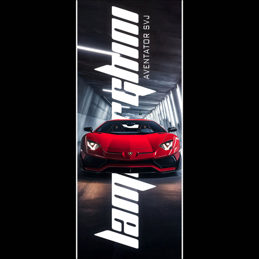 Lamborghini Aventador SVJ - Long Poster