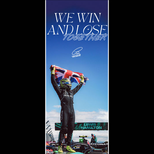 lewis Hamilton - Long Poster