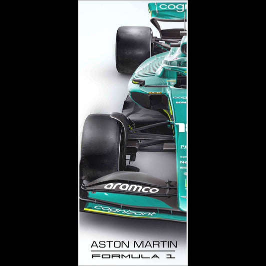 F1 Aston Martin - Long Poster